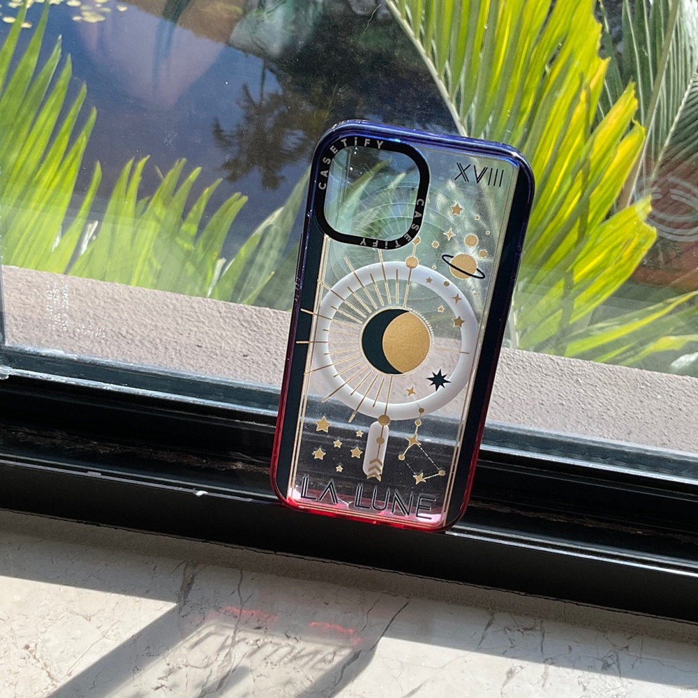 La lune “ the moon “ tarot card casetify case for iPhone 13 mini